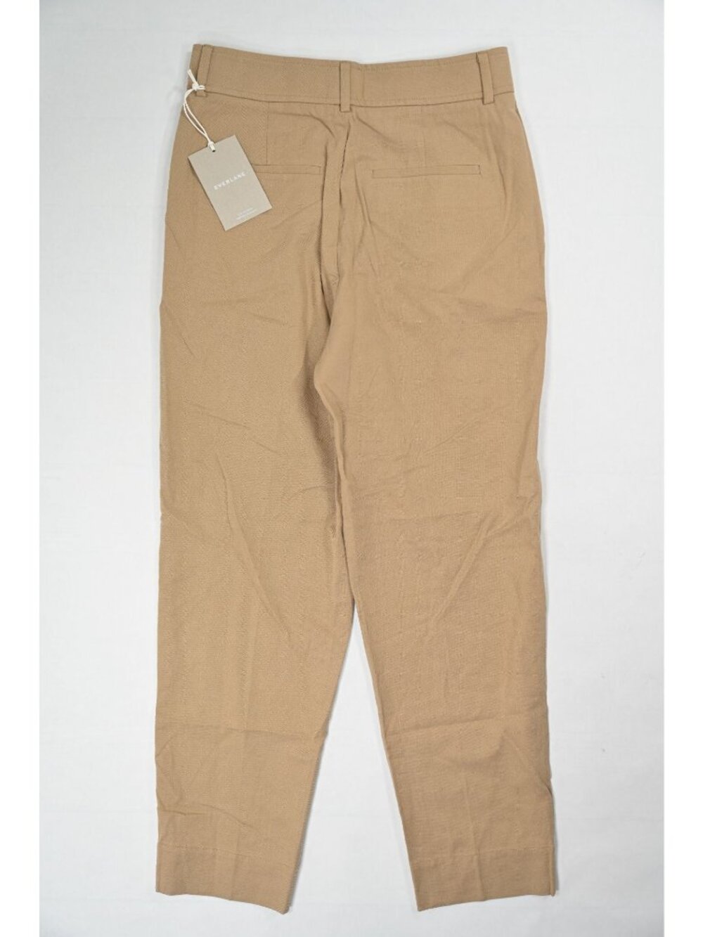 Everlane The Tencel Way-High Taper Pant in Ash Brown - Picture 4 of 4